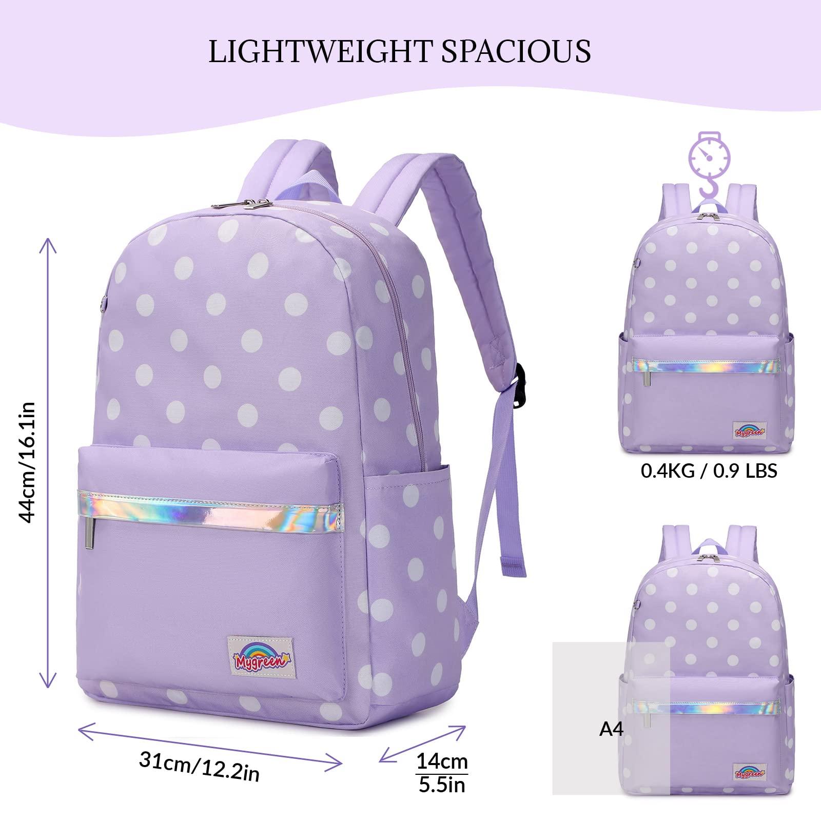 mygreen Cartoon Dot Prints Backpacks